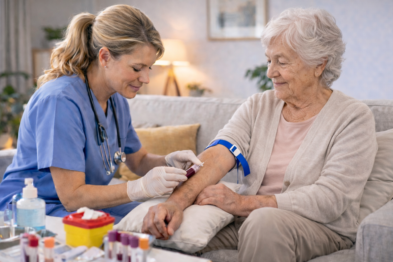 Evde Kan Tahlili (Laboratuvar)